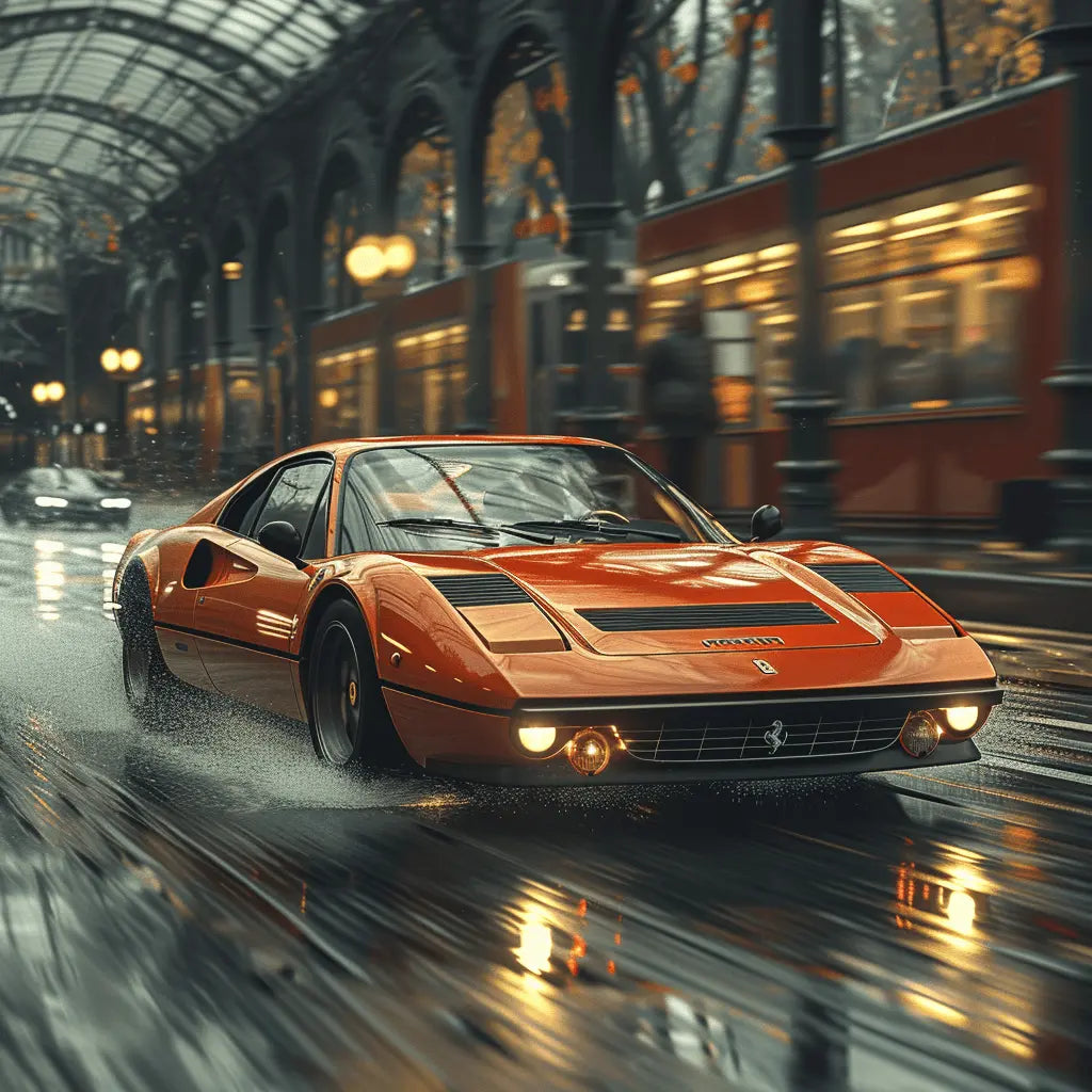 Ferrari 308 GTS: Una Leyenda de Coche Deportivo Clásico, Conducido y Recordado