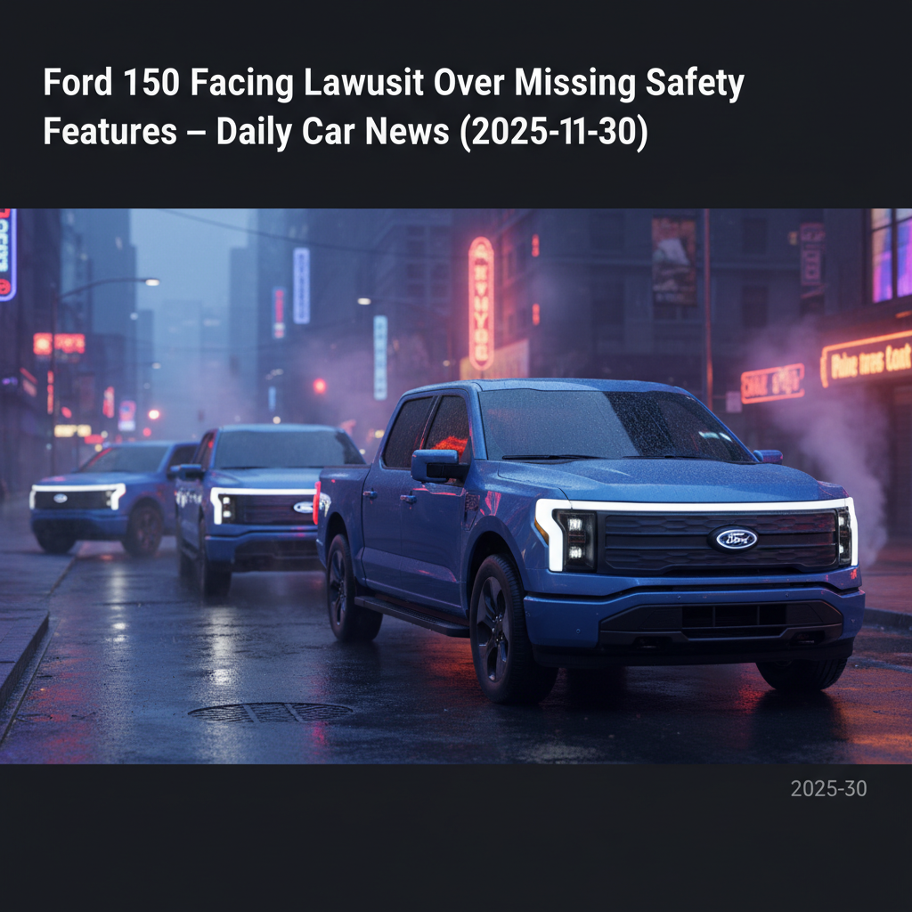 Ford F-150 Lightning Facing Lawsuit Over Missing Safety Features – Daily Car News (2025-11-30)