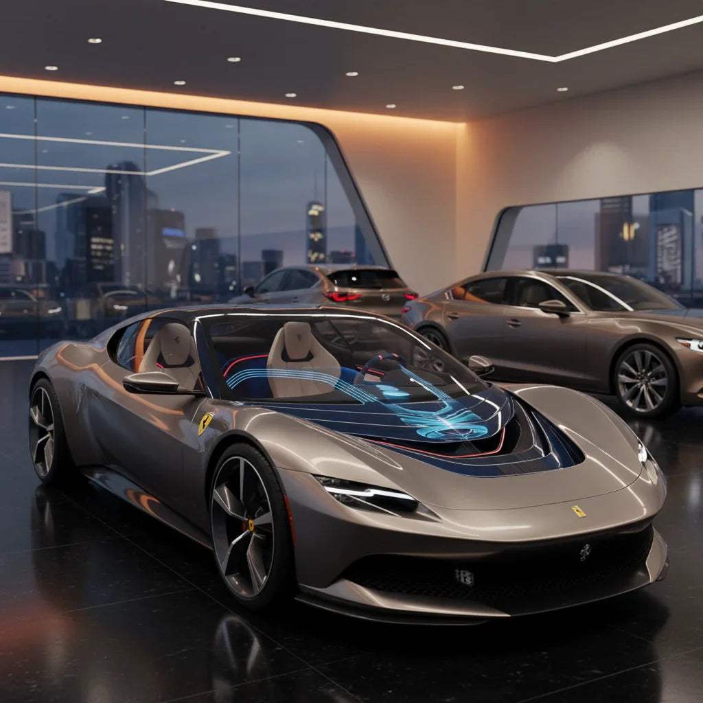 Ferrari Luce EV svelato con un design interno unico –