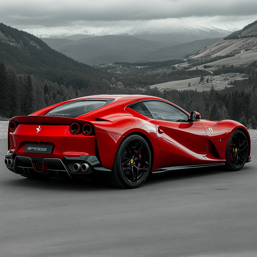 Entdecken Sie die luxuriösen Materialien, die in einem Ferrari-Innenraum verwendet werden