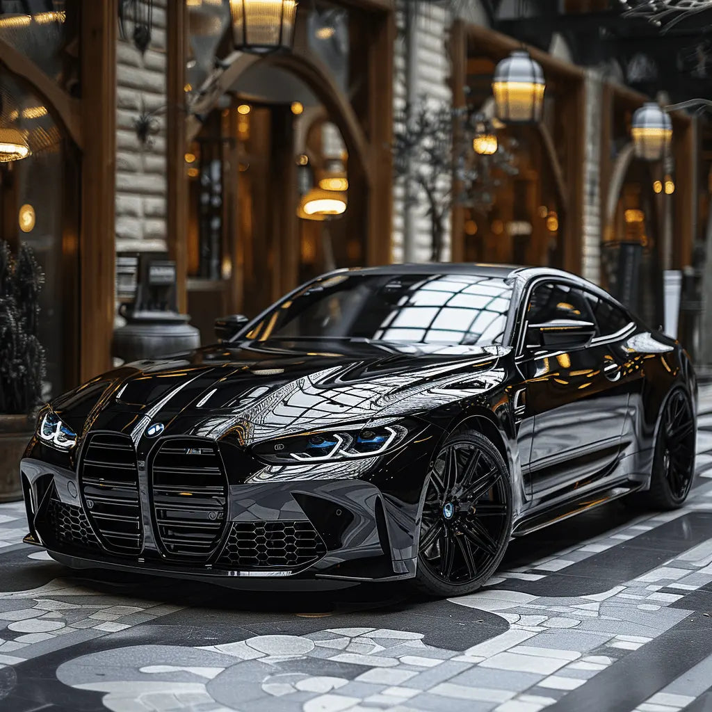 Entdecken Sie den BMW M4 G82 und die besten Allwetter-Fußmatten für den BMW M4