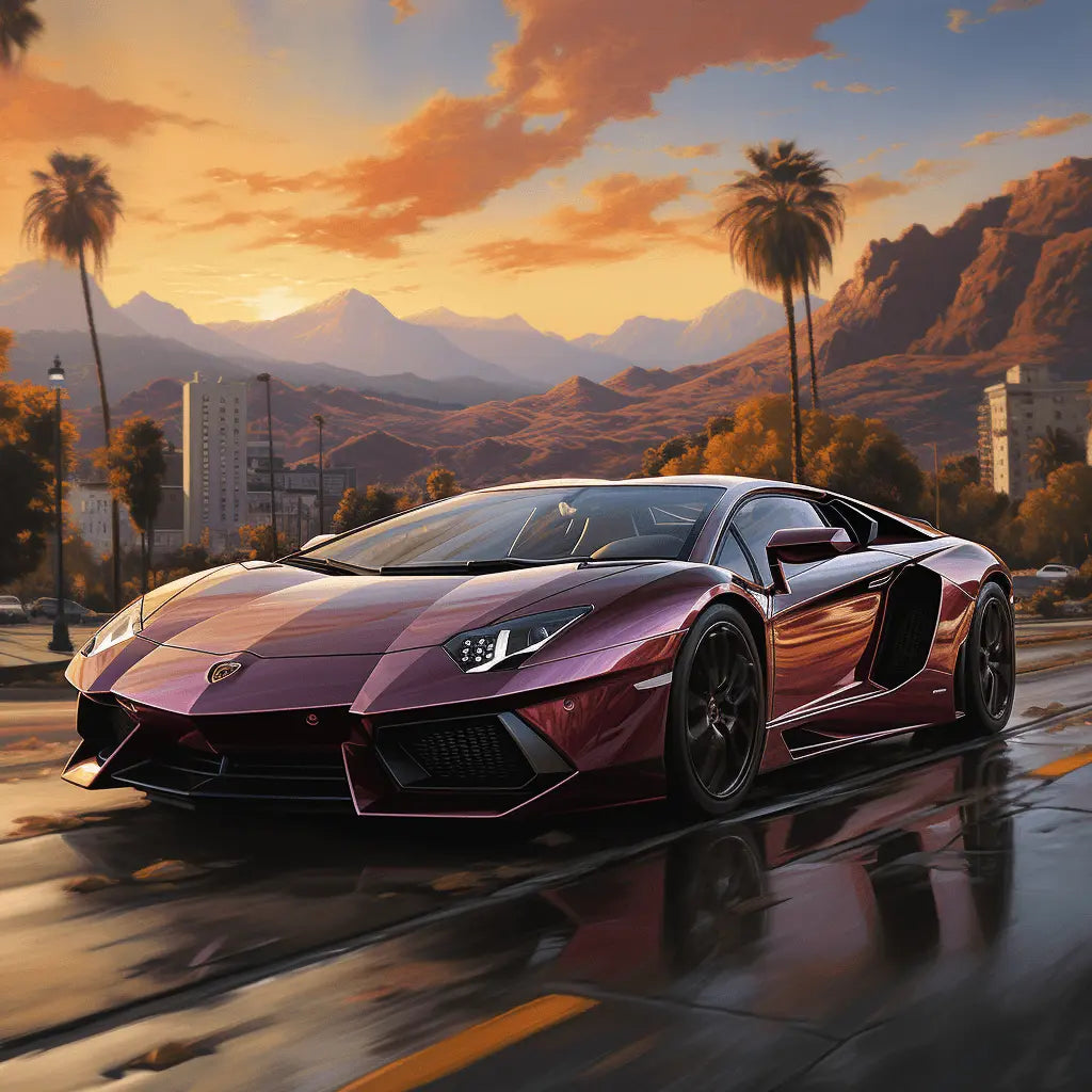Tapis de sol Lamborghini Aventador : La touche de luxe d'AutoWin
