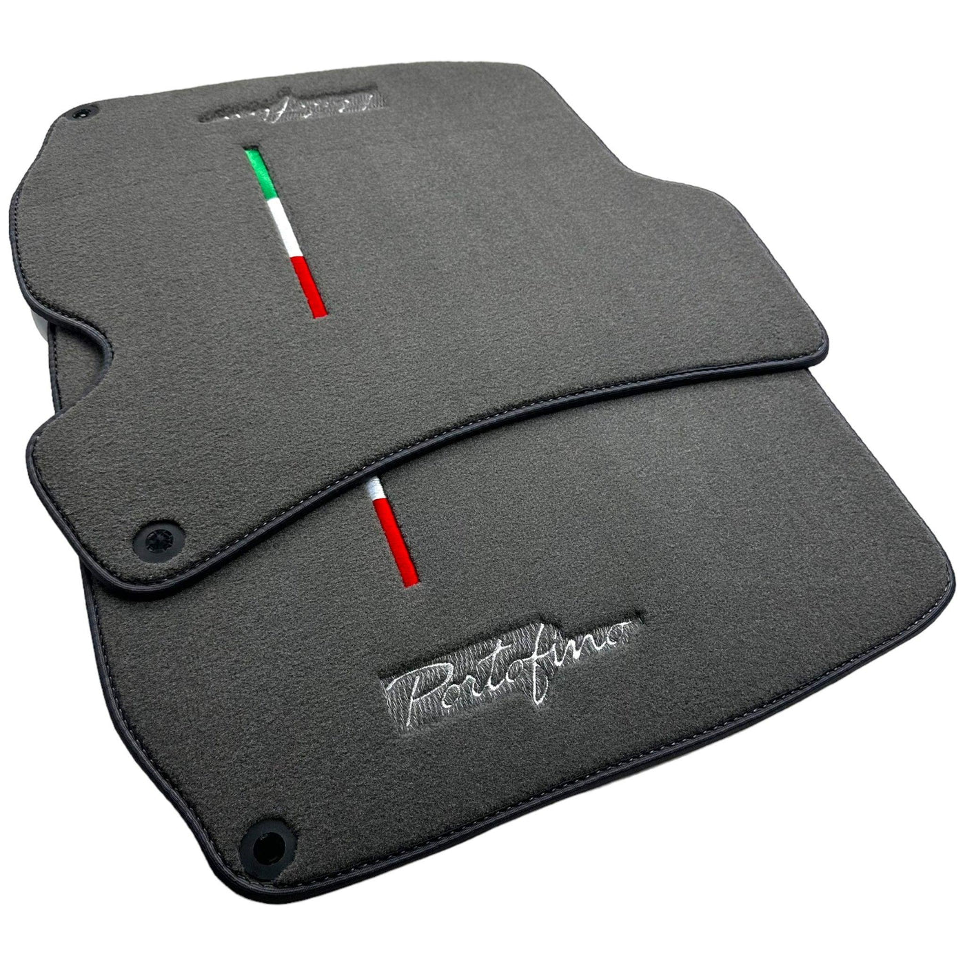Gray Floor Mats for Ferrari Portofino (2018-2023) Italian Edition - AutoWin