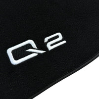 Black Floor Mats for Audi Q2 (2016-2020) - AutoWin