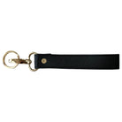AutoWin Golden Keychain with Black Leather - AutoWin