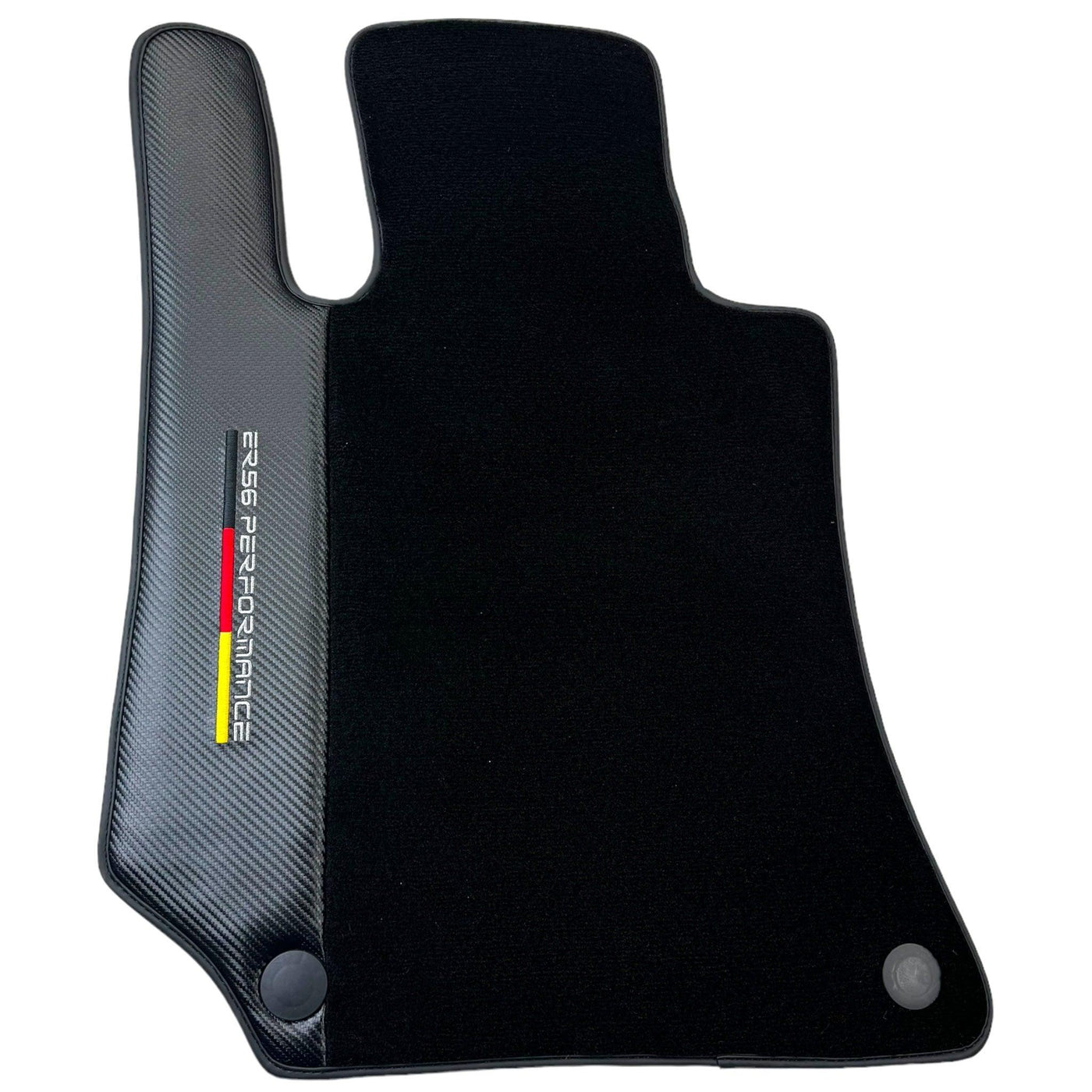 Black Floor Mats for Mercedes Benz CLS-Class C218 Coupe with Carbon | ER56 Performance - AutoWin