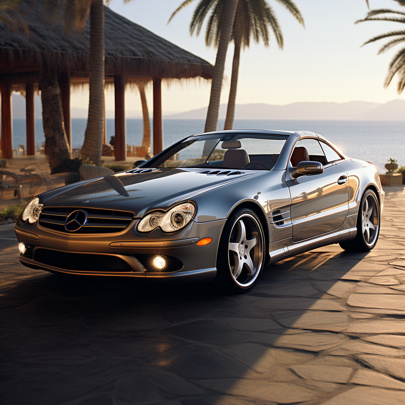 ارفع مستوى سيارة مرسيدس SL R230 (2001-2012) مع سجادات الأرضية المتميزة من Autowin