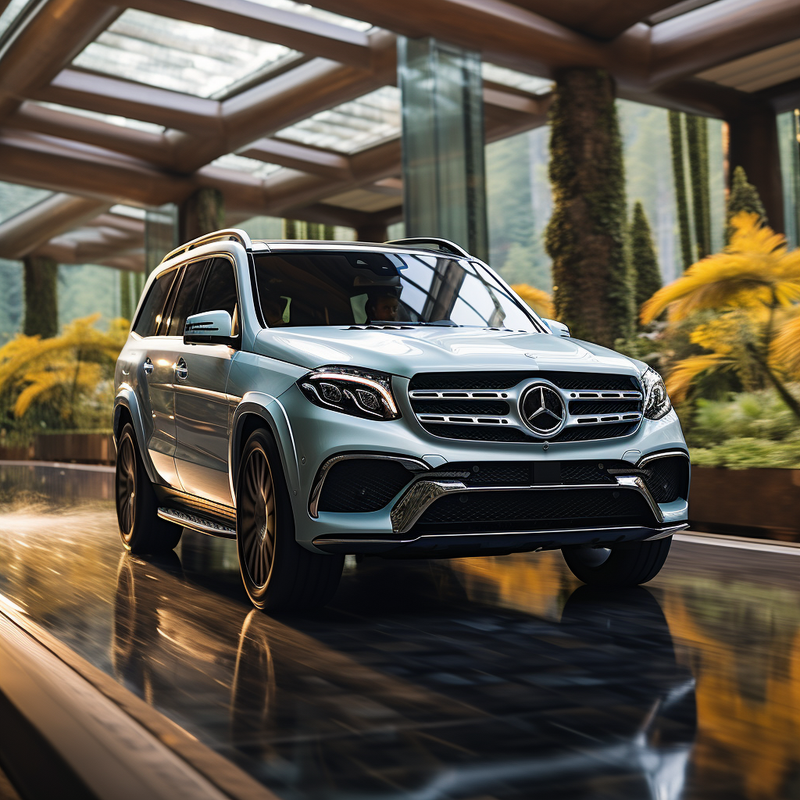 ارفع مستوى سيارة مرسيدس GLS X166 (2016-2019) مع سجادات الأرضية المتميزة من Autowin