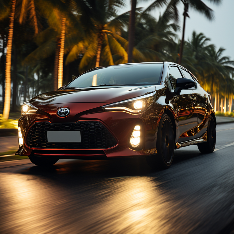 سجادات أرضية فاخرة من Autowin لسيارة Toyota Yaris 4 GR (2020-2023)