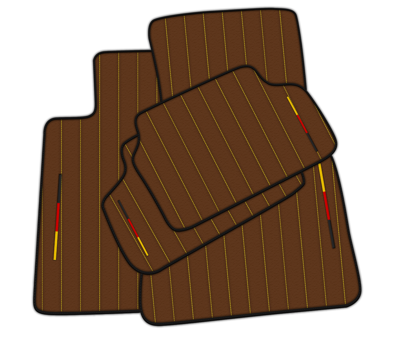 Black Carbon Fiber Floor Mats for BMW G20 2019-2024 | Durable Upgrade