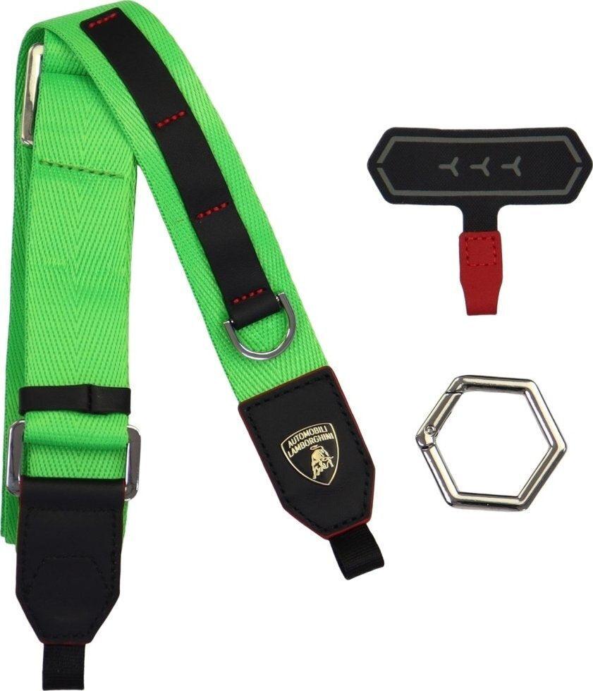 Lamborghini D1 Universal Crossbody Phone Lanyard Strap - Orange