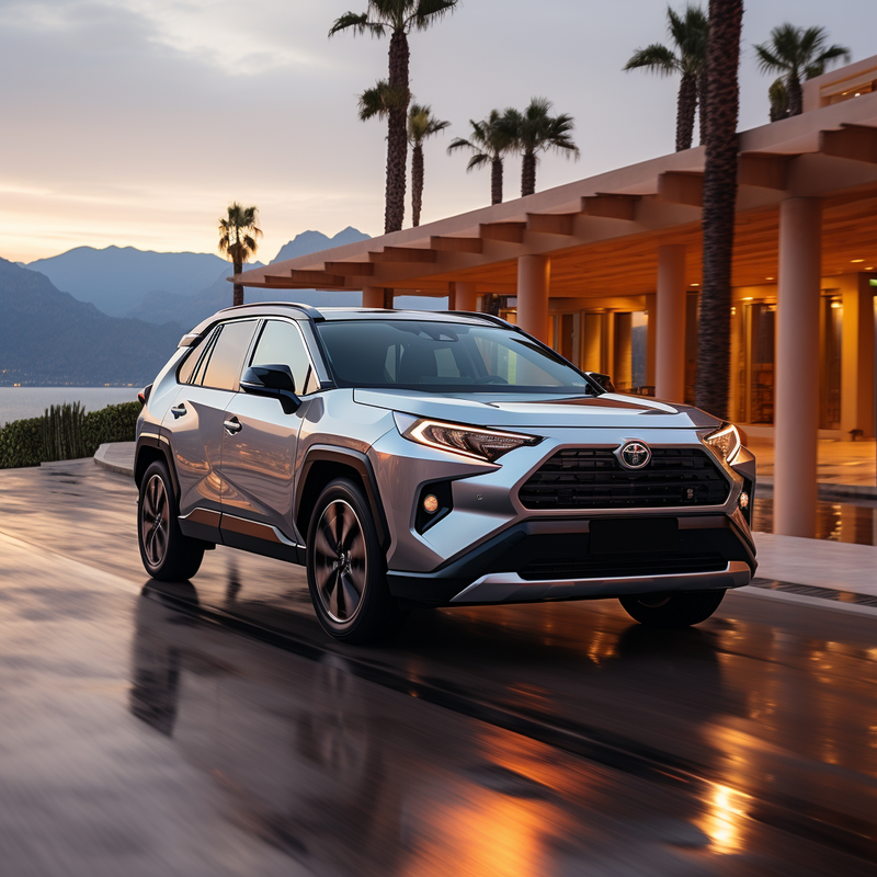سجادات أرضية مخصصة لسيارة Toyota RAV4 Hybrid (2019-2023)