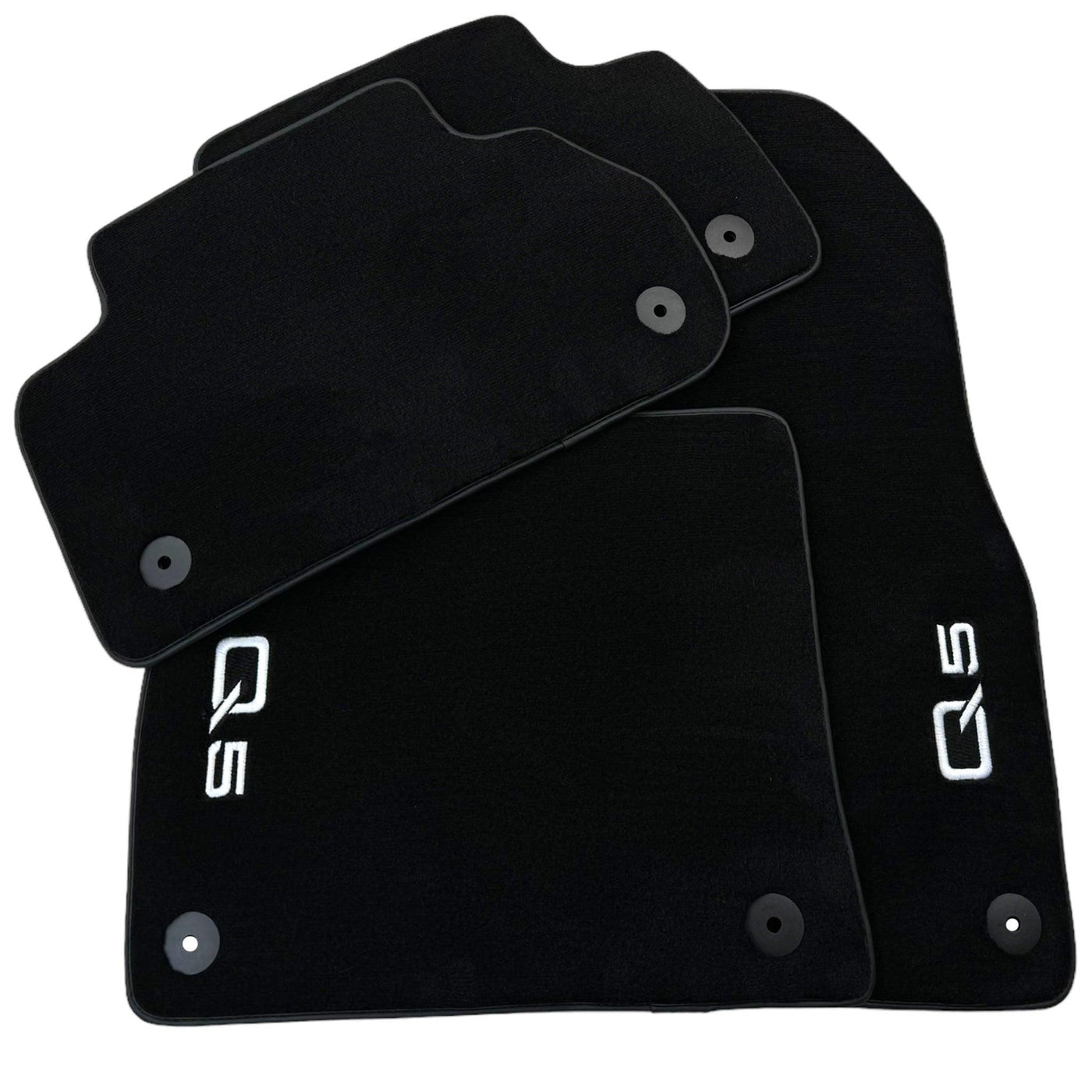 Black Floor Mats for Audi Q5 FY (2017-2023) - AutoWin