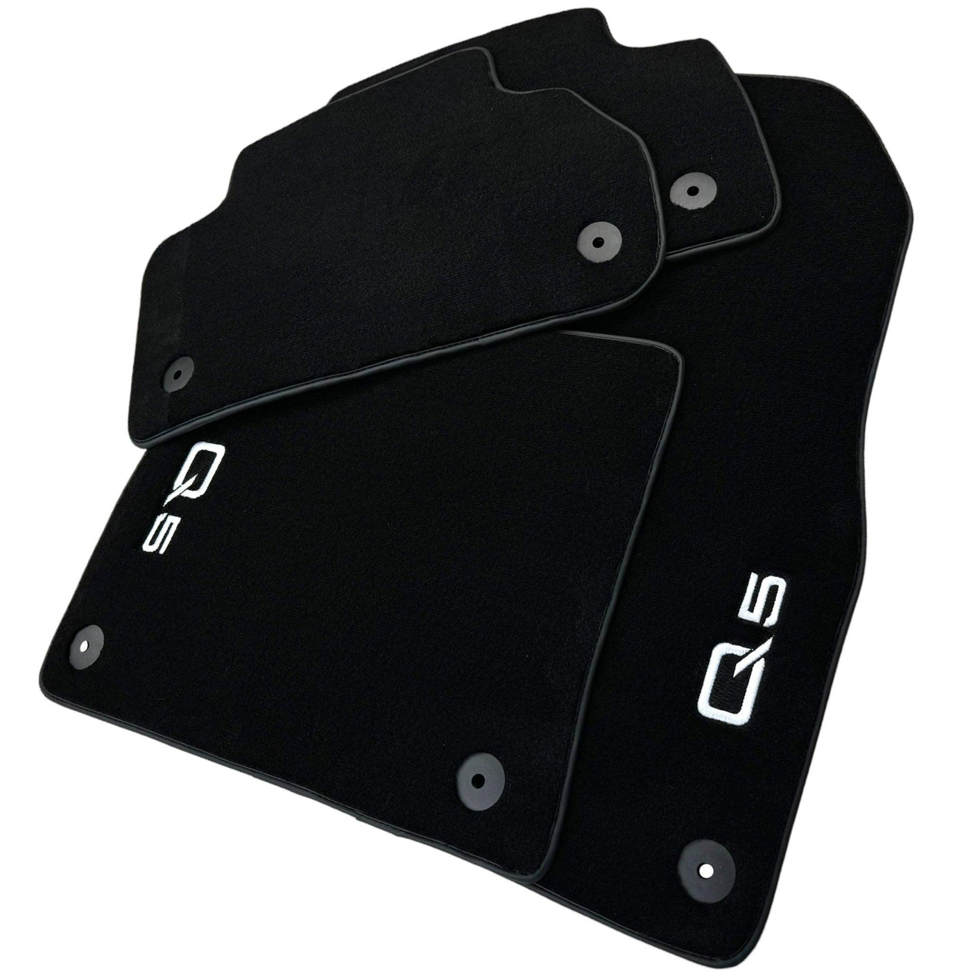 Black Floor Mats for Audi Q5 8R (2008-2017) - AutoWin