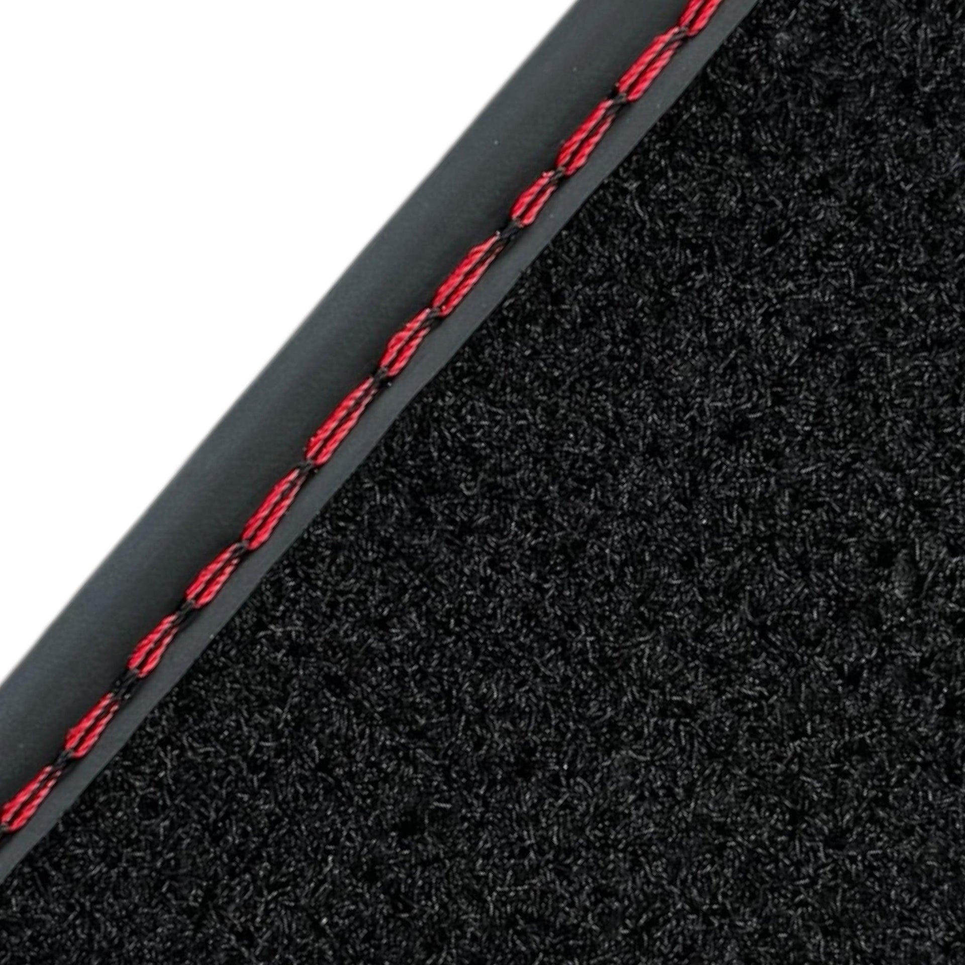 Black Floor Mats for Ferrari Purosangue with Leather and Black Trim | Italian Edition - AutoWin