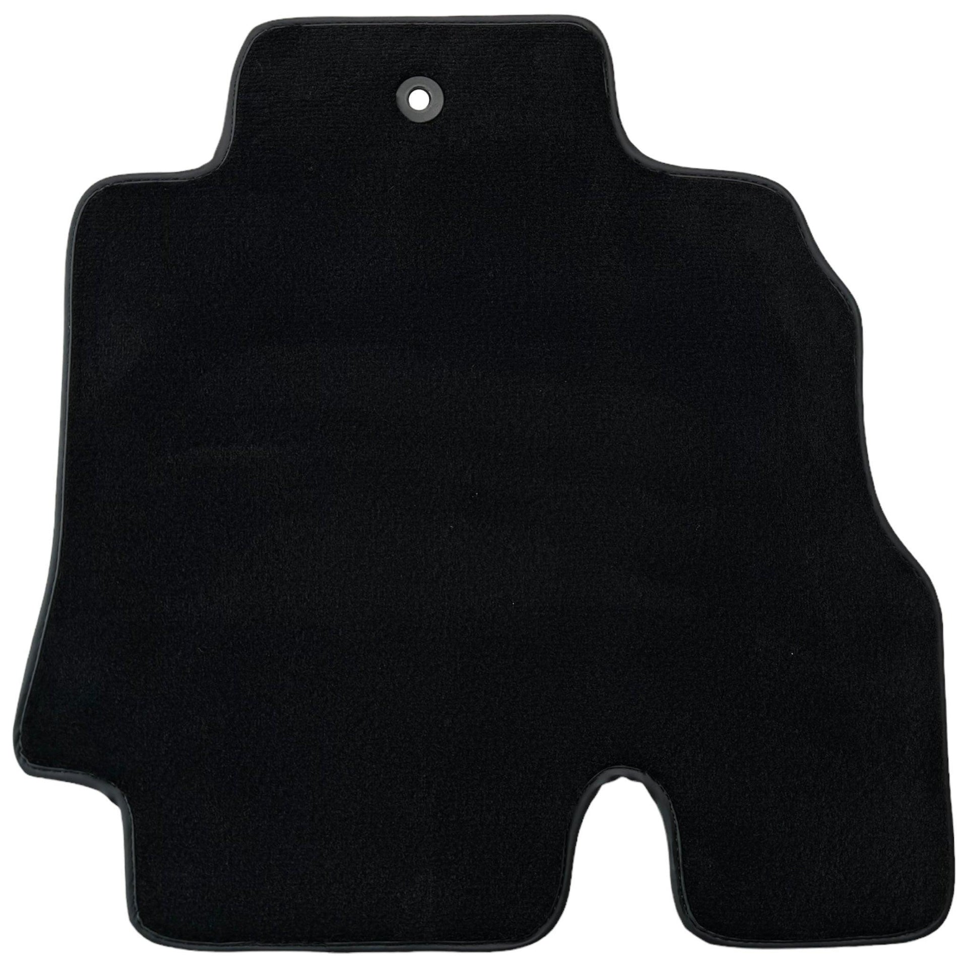 Black Floor Mats for Jeep Wrangler JK (2007-2018) 5 Doors - Double Fixation - AutoWin