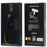 Lamborghini Urus D1 Phone Hand Strap - Durable & Stylish Black