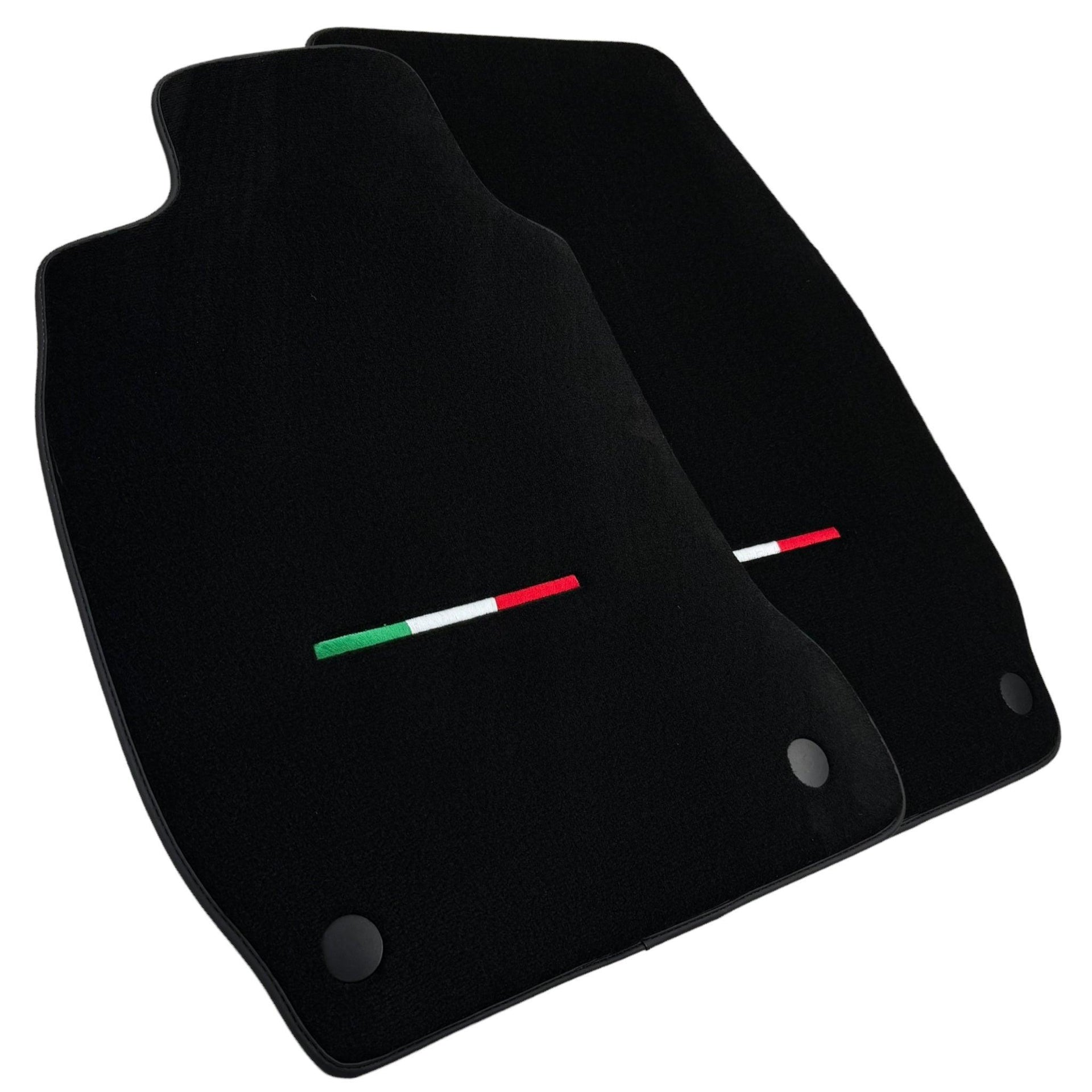 Black Floor Mats for Maserati Quattroporte | Italian Edition - AutoWin