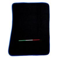 Floor Mats for Ferrari Purosangue with Blue Trim | Italian Edition - AutoWin