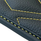 Black Leather Floor Mats for Rolls-Royce Phantom Drophead Coupe (2007-2016) ER56 Design - AutoWin