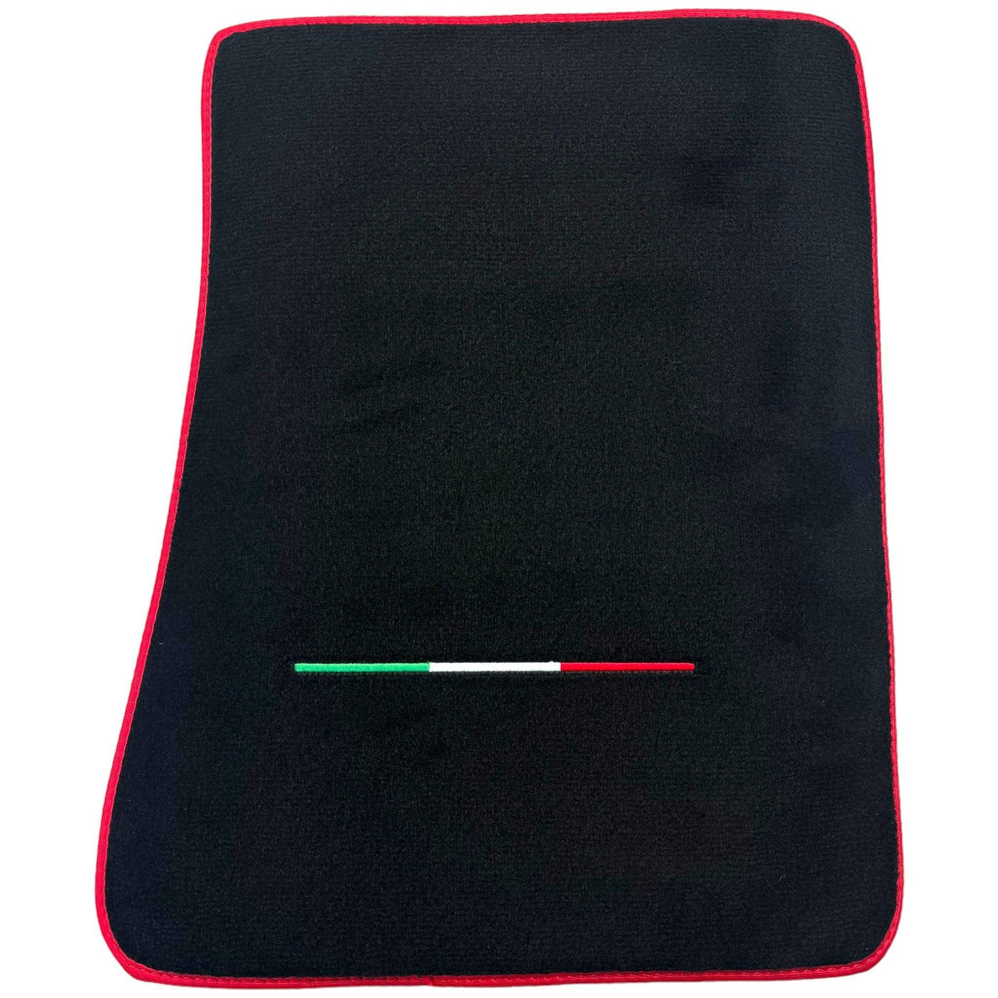 Black Floor Mats for Ferrari Purosangue Long with Red Trim | Italian Edition - AutoWin