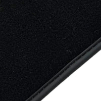 Black Floor Mats for BMW M6 E24 (1983-1989) with Black Trim - AutoWin