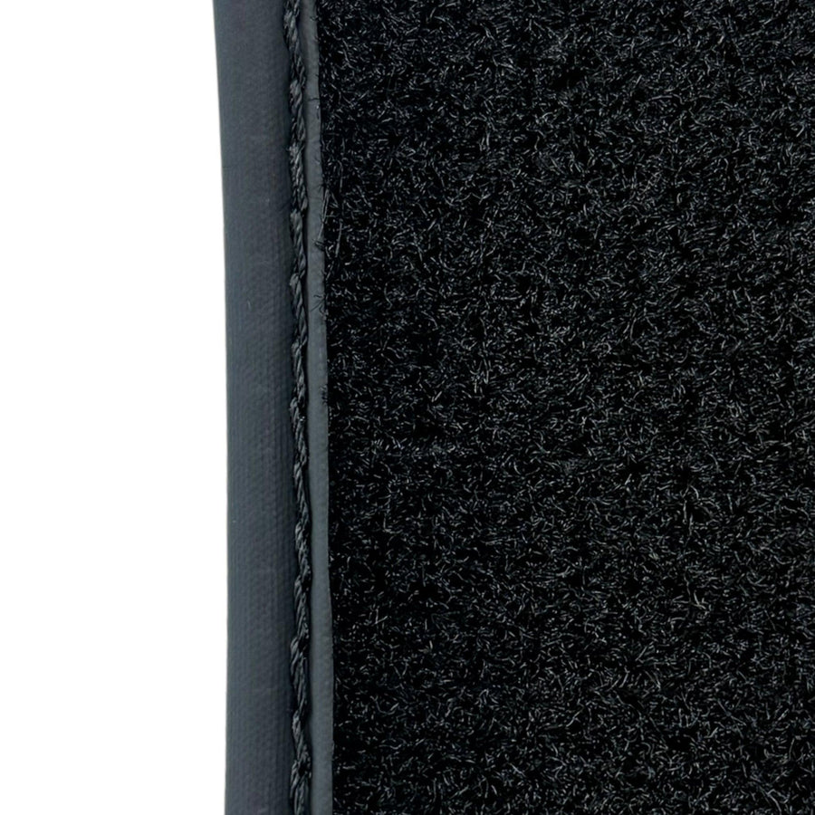 Black Sheepskin Floor Mats for BMW iX (2022-2024) - AutoWin