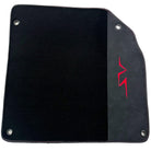 Black Floor Mats for Lamborghini Aventador SV with Alcantara Leather - AutoWin