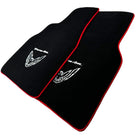 Black Floor Mats Red Trim for Pontiac FireBird (1993-2002) Trans Am - AutoWin
