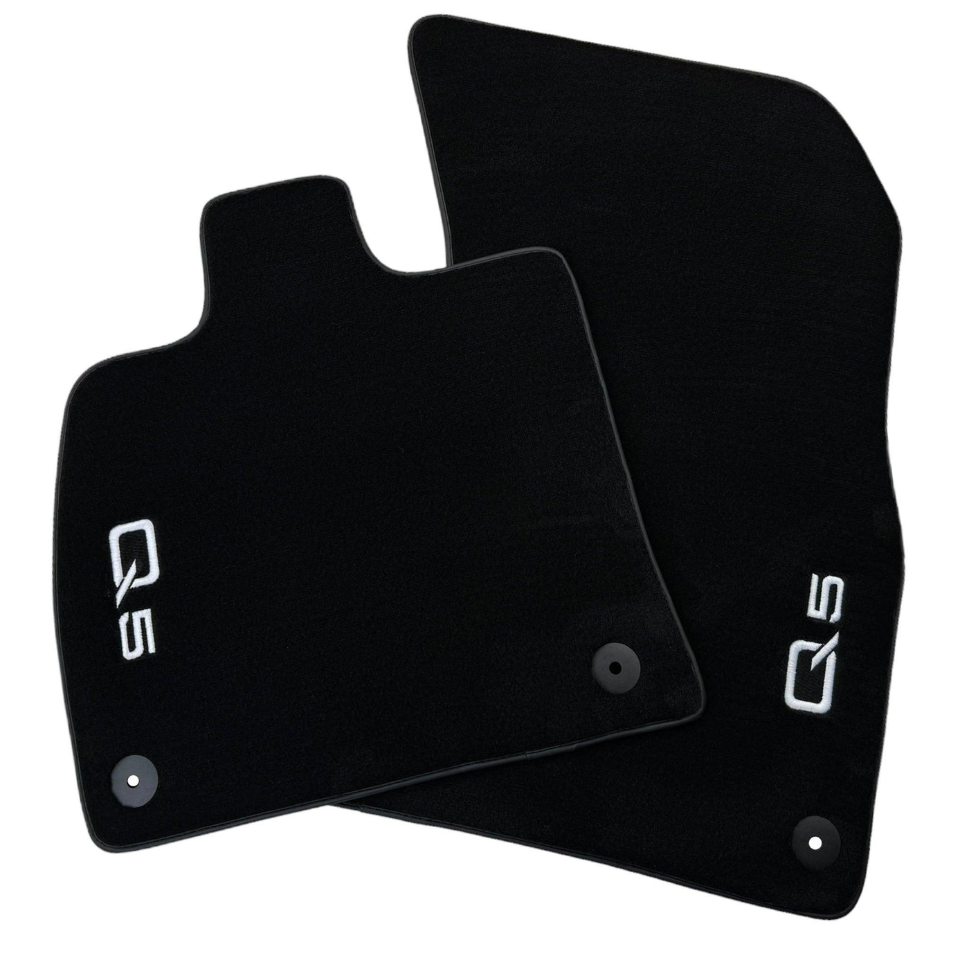 Black Floor Mats for Audi Q5 8R Hybrid (2008-2017) - AutoWin