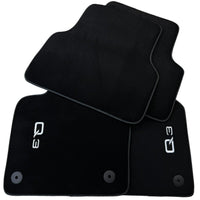 Black Floor Mats for Audi Q3 8U (2011-2018) - AutoWin