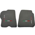 Gray Floor Mats For Ferrari GTC4 Lusso (2016-2023) Italian Edition - AutoWin