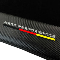 Black Floor Mats for Audi A6 - C6 Sedan Long (2004-2008) | ER56 Performance - AutoWin