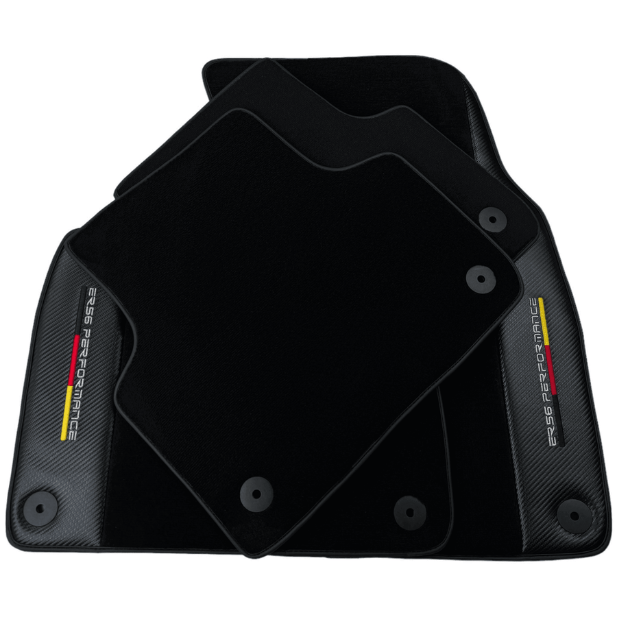 Black Floor Mats for Audi Q5 FYT Sportback Hybrid (2021-2024) | ER56 Performance - AutoWin