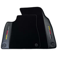 Black Floor Mats for Porsche Macan (2014-2023) with Carbon | ER56 Performance - AutoWin