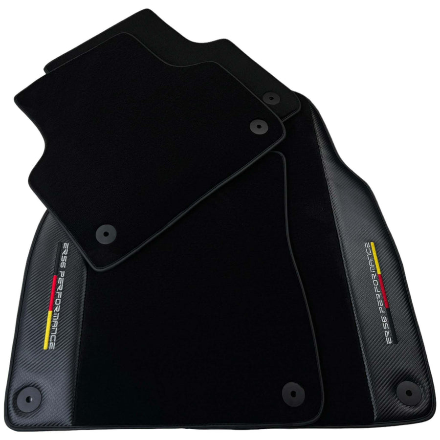 Black Floor Mats for Audi A4 - B9 Allroad Quattro (2020-2024) | ER56 Performance - AutoWin