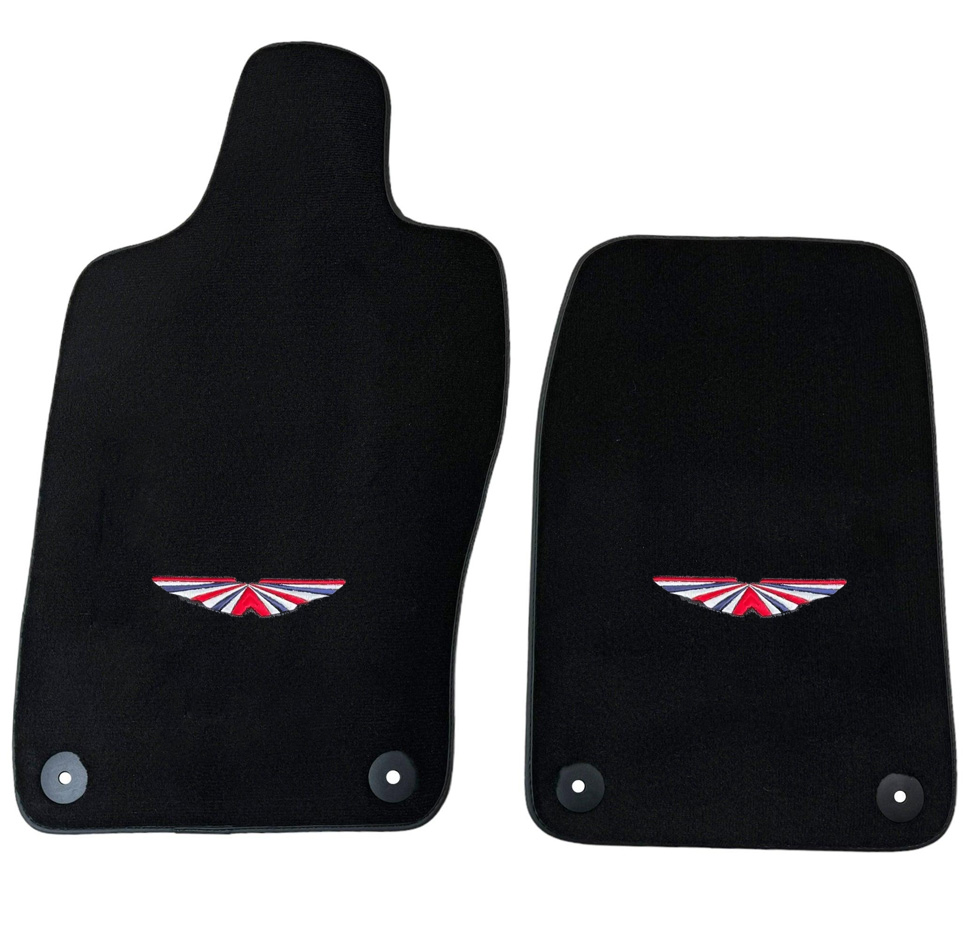Black Floor Mats For Aston Martin DB11 (2016–2023) | ER56 Design