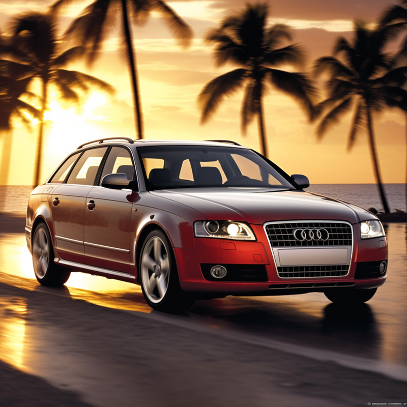 Präzise geformte Premium-Fußmatten für Audi A4 B7 Avant-Enthusiasten