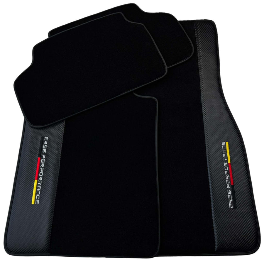 Black Mats For BMW 5 Series E34 Sedan | ER56 Performance - AutoWin