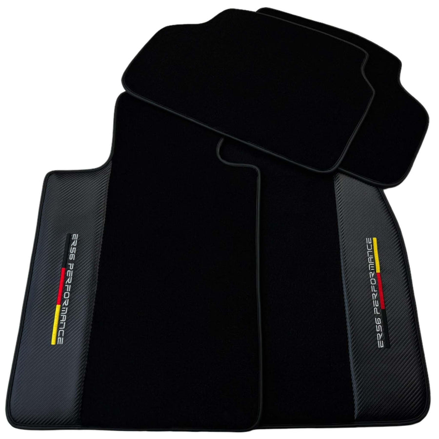 Black Mats For BMW 5 Series E34 Sedan | ER56 Performance - AutoWin