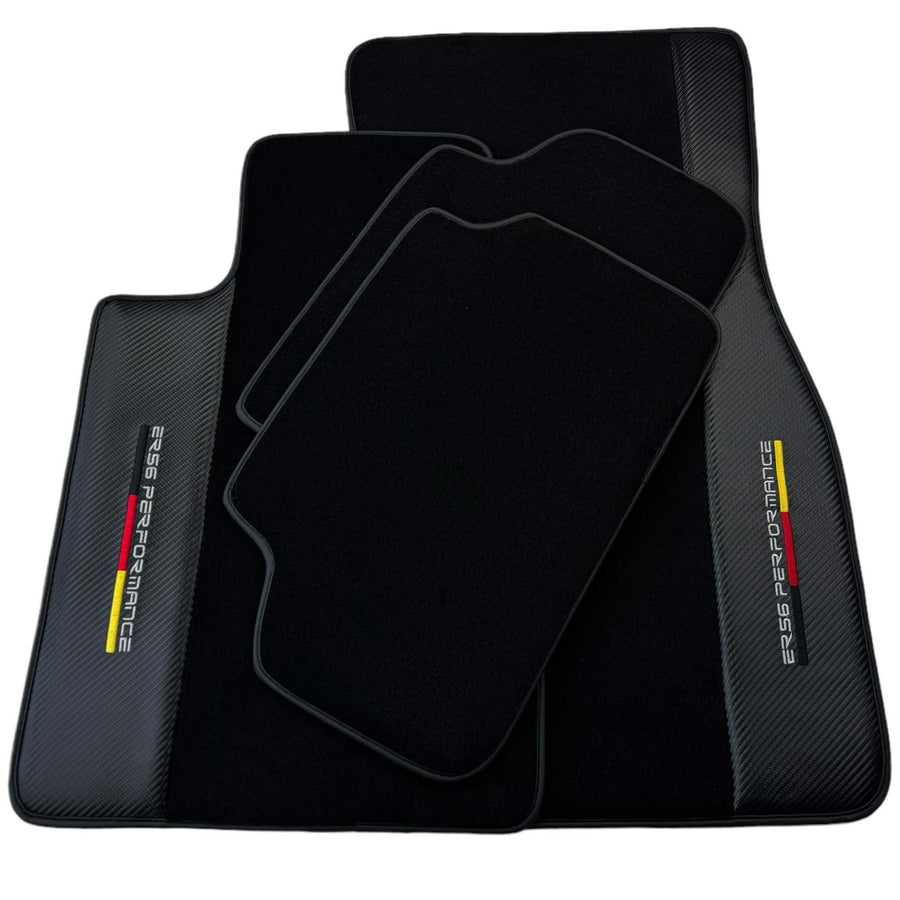 Black Mats For BMW 5 Series E34 Sedan | ER56 Performance - AutoWin