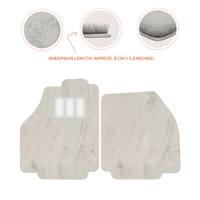 Premium Sheepskin Floor Mats for Ferrari 488 Spider (2016-2022)