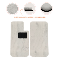 Premium Sheepskin Floor Mats for Aston Martin V8 Virage (1989-1995) Coupe