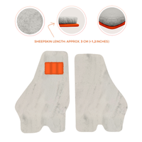 Luxury Sheepskin Floor Mats for Lamborghini Urus (2018-2026)