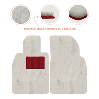 Deluxe Luxury Sheepskin Floor Mats for Porsche 911 SC (1978-1984)