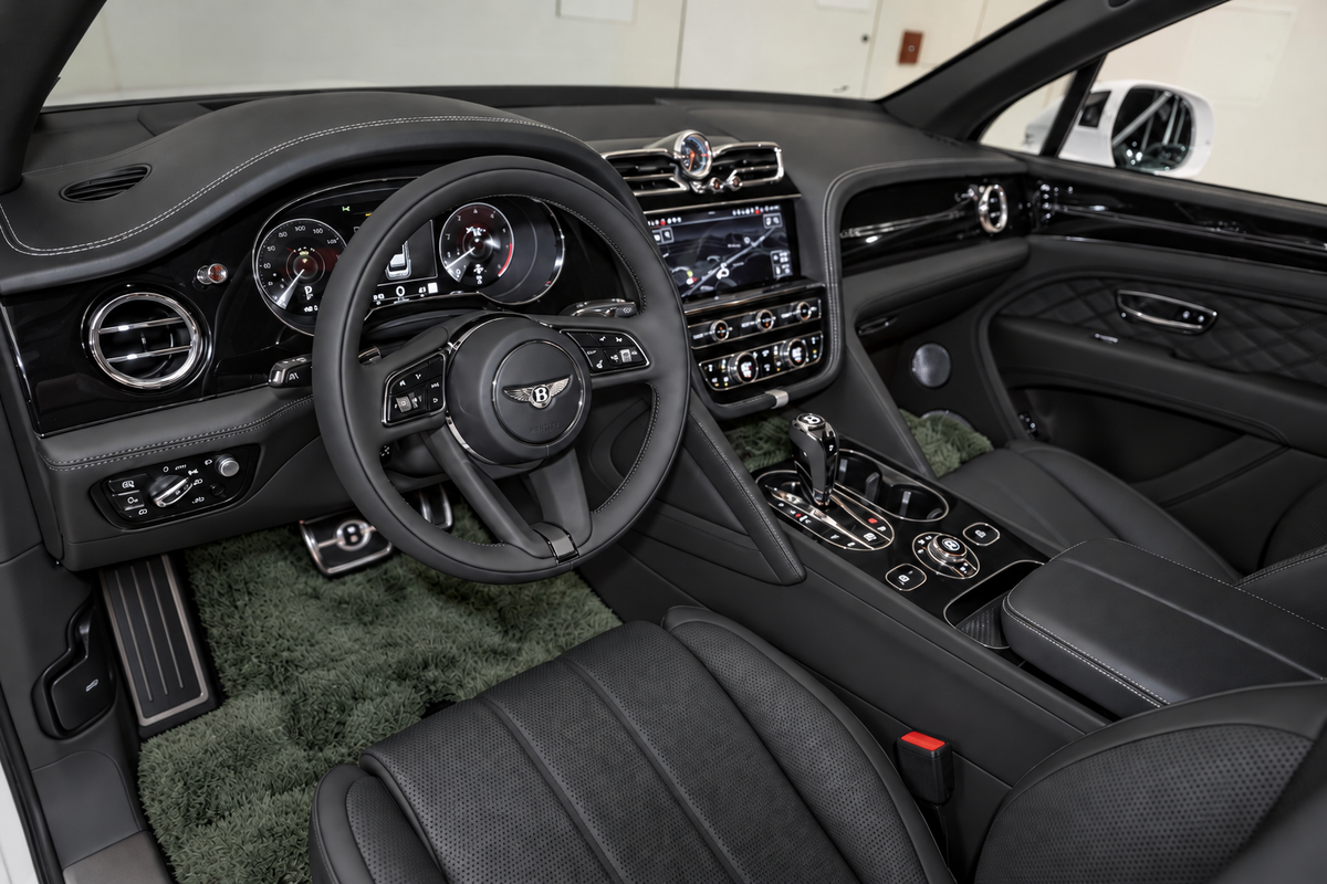 Bentley custom-fit floor mats