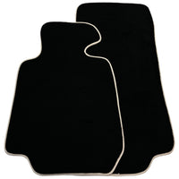 Black Floor Mats For BMW 8 Series E31 2-door Coupe (1989-1999) - AutoWin