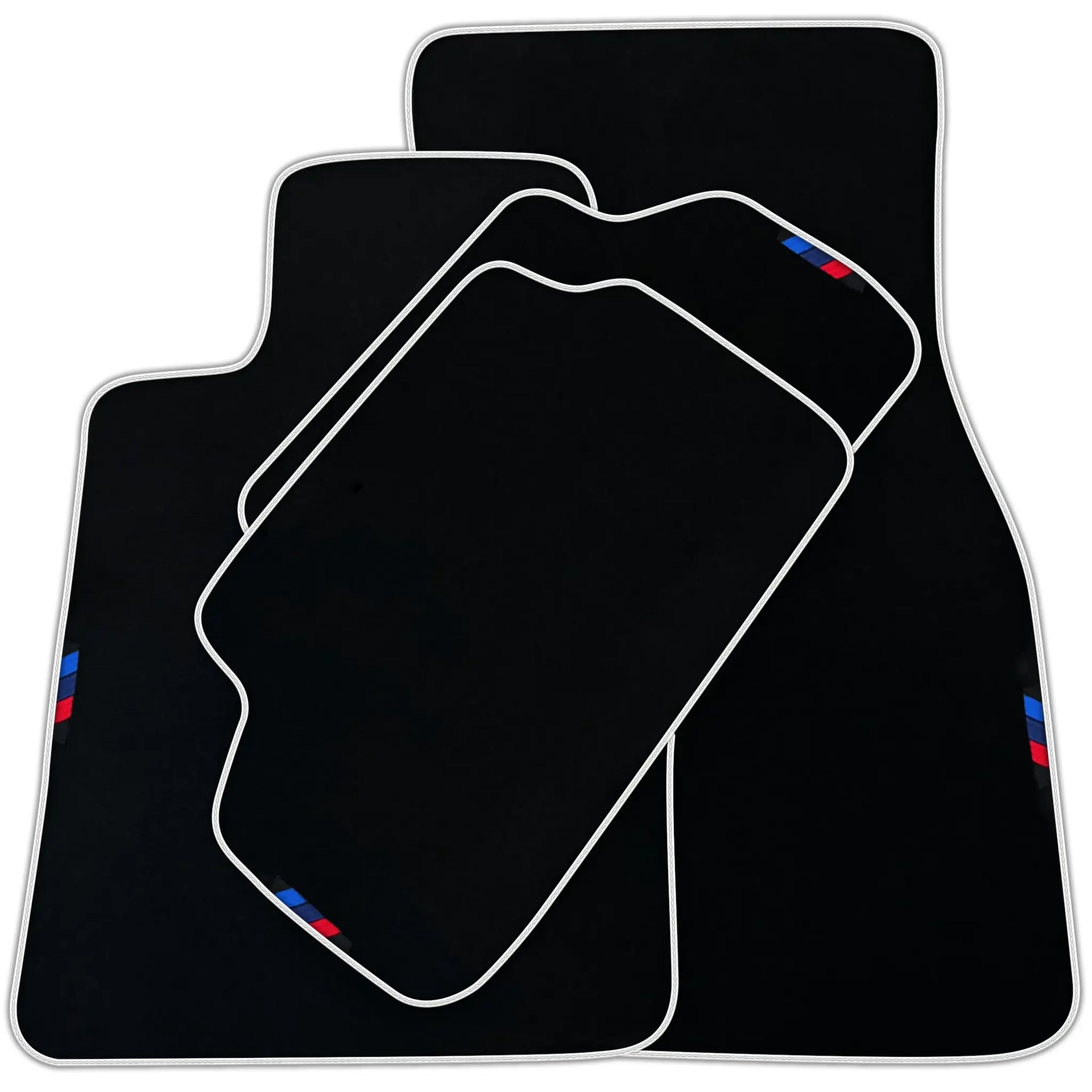 Black Floor Mats For BMW Z4 Series G29 With 3 Color Stripes Tailored Set Perfect Fit | Various Trim Colors