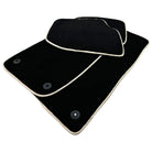 Black Floor Mats For Bentley Continental GTC Convertible (2018–2023) - AutoWin