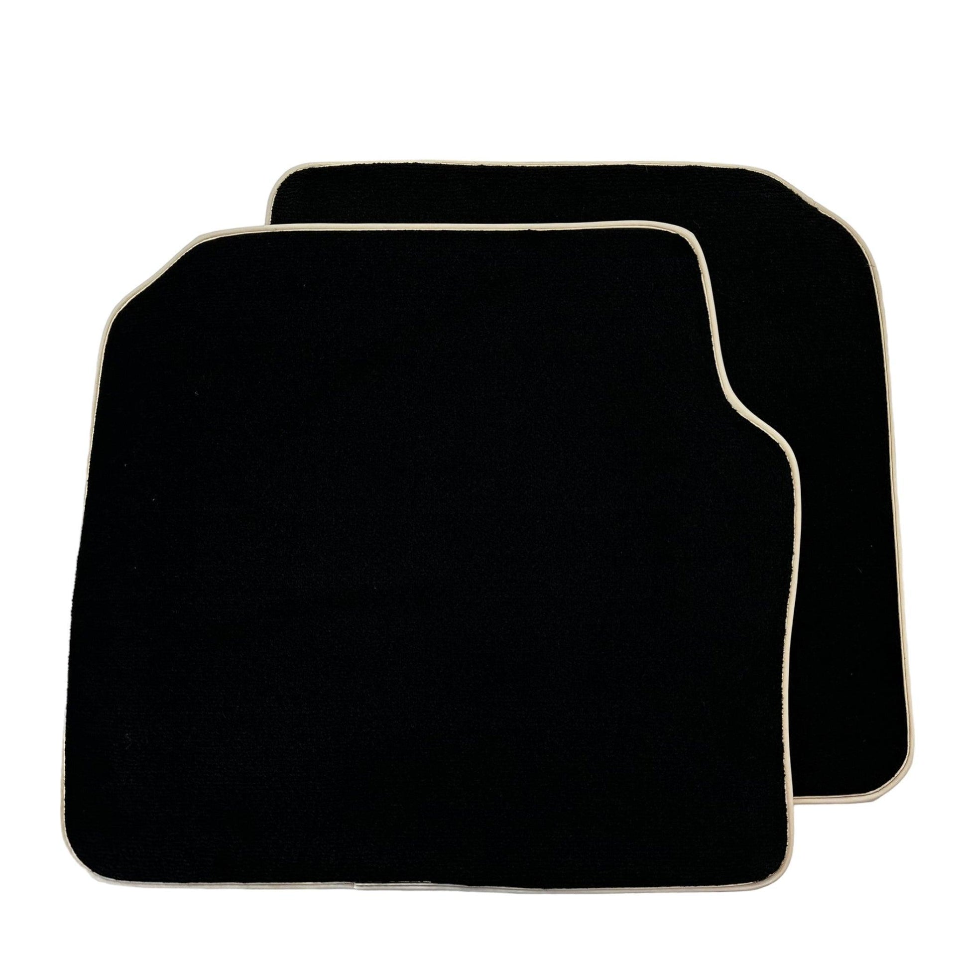 Black Floor Mats For Honda Accord (1990-1993) - AutoWin